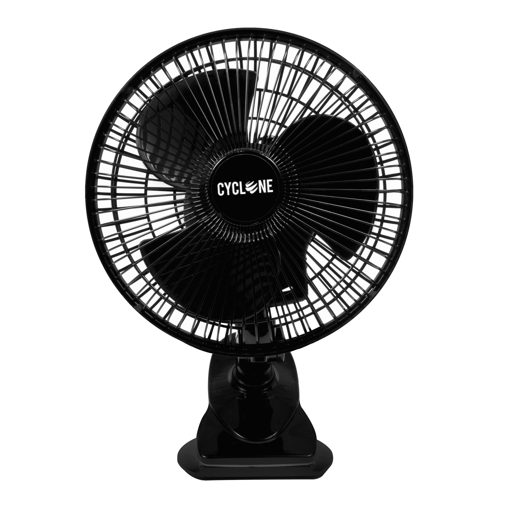 Cyclone Oscillating Clip On Fan - 7"