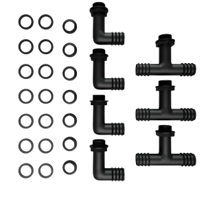 IWS Autodrain / Dripper 4 Pot Kit Bags